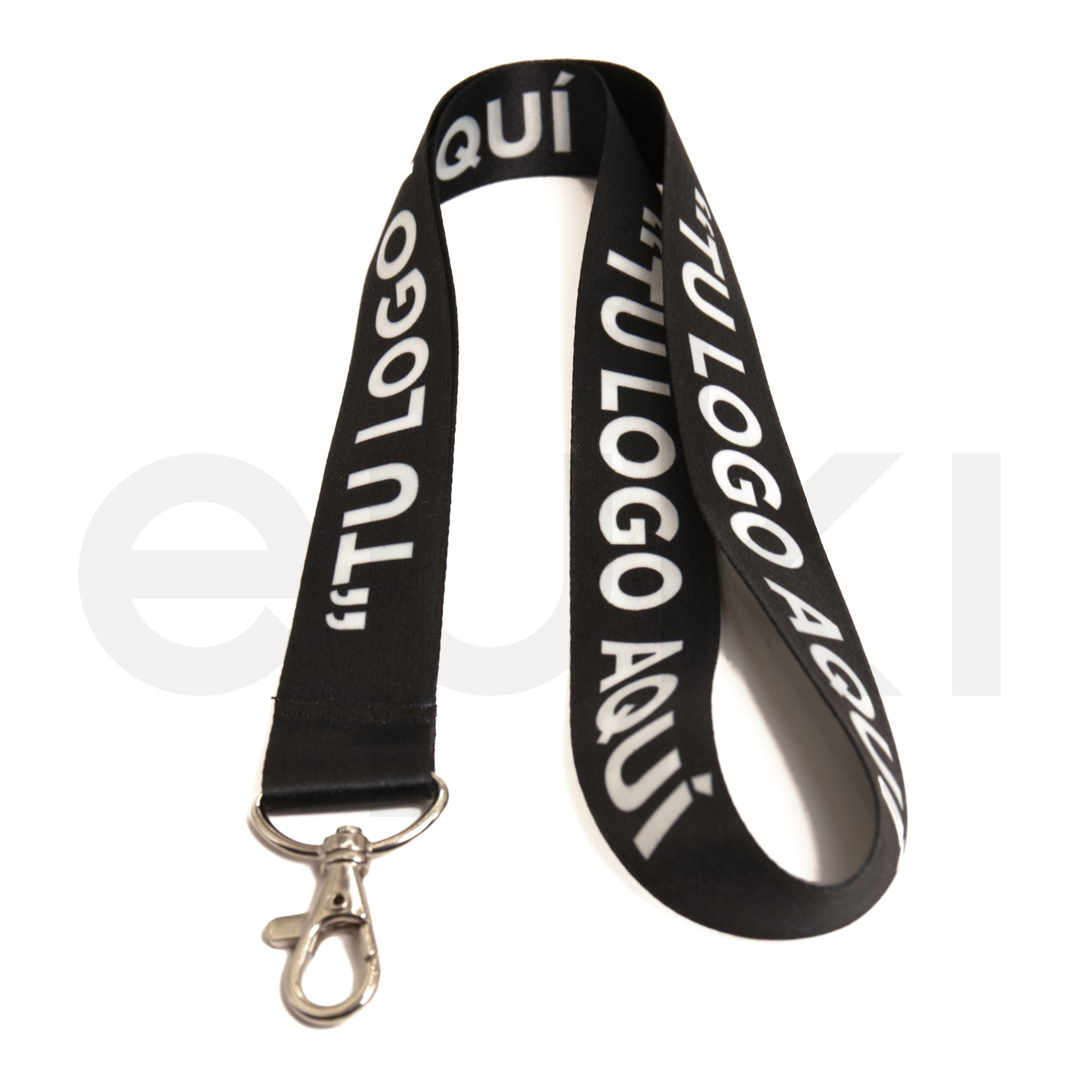 Lanyard Personalizado 25mm Económico | Porta Gafete con Logo 20 Piezas