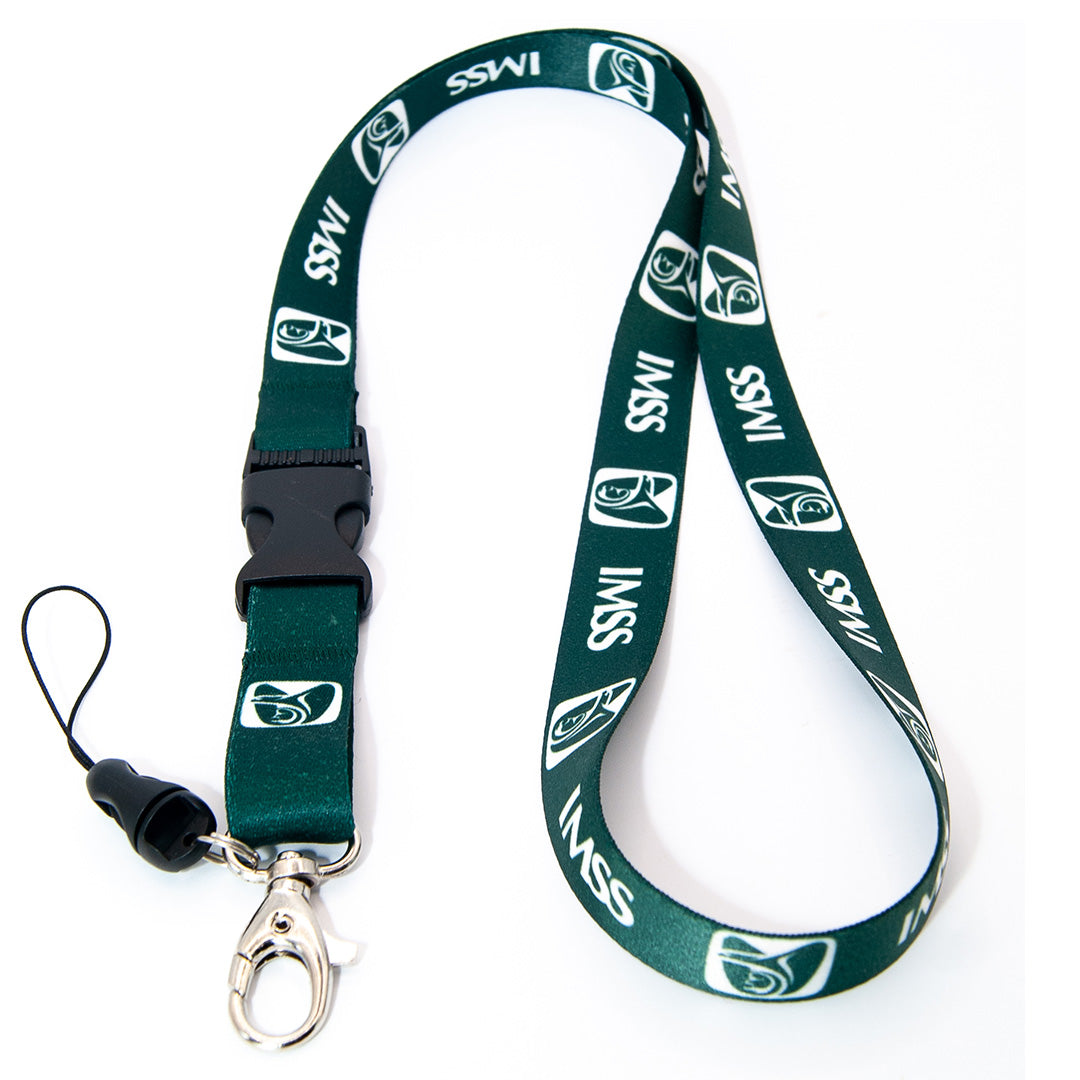 Lanyard 19mm personalizado para Personal del IMSS