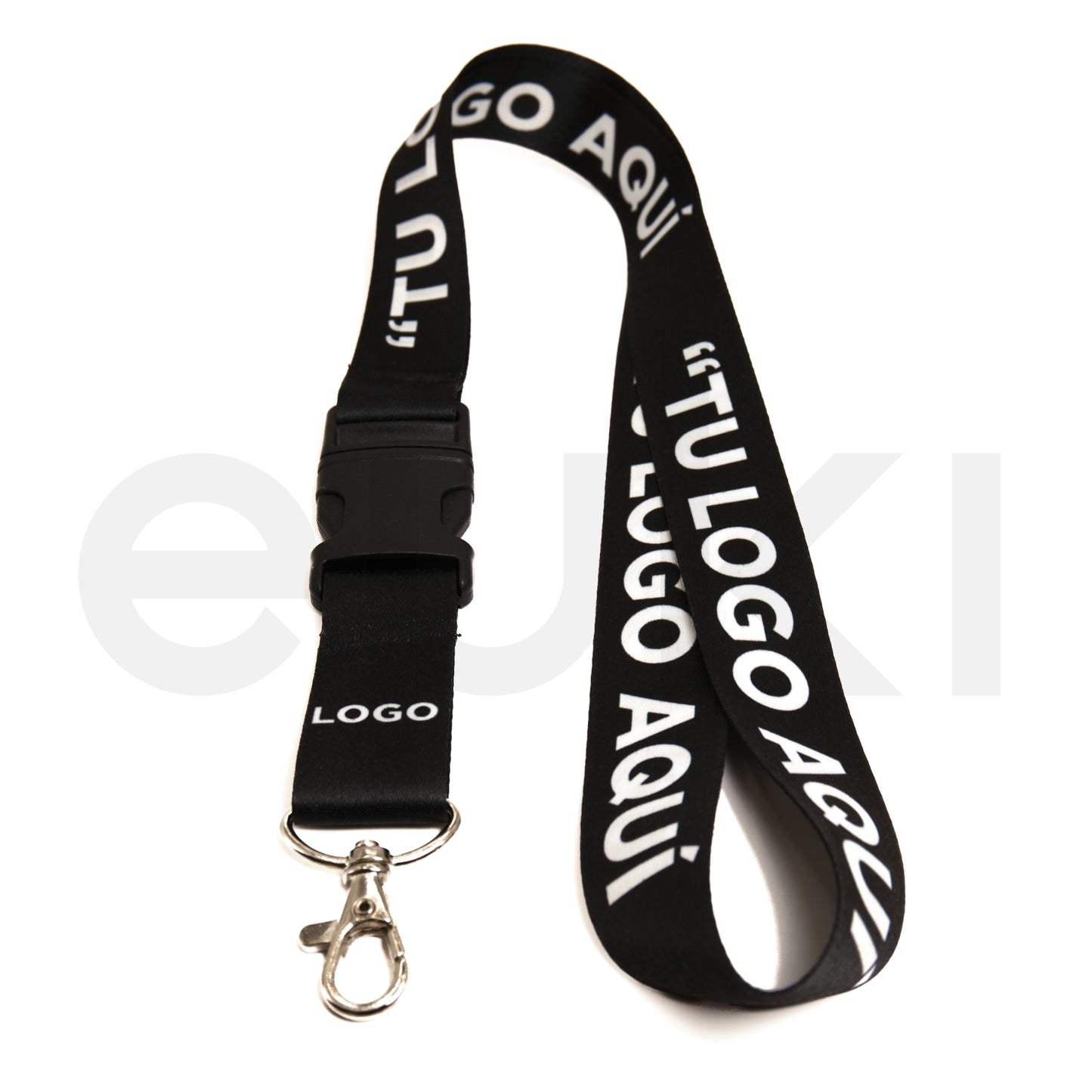 Lanyard Personalizado 25mm | Porta Gafete con Logo 20 Piezas