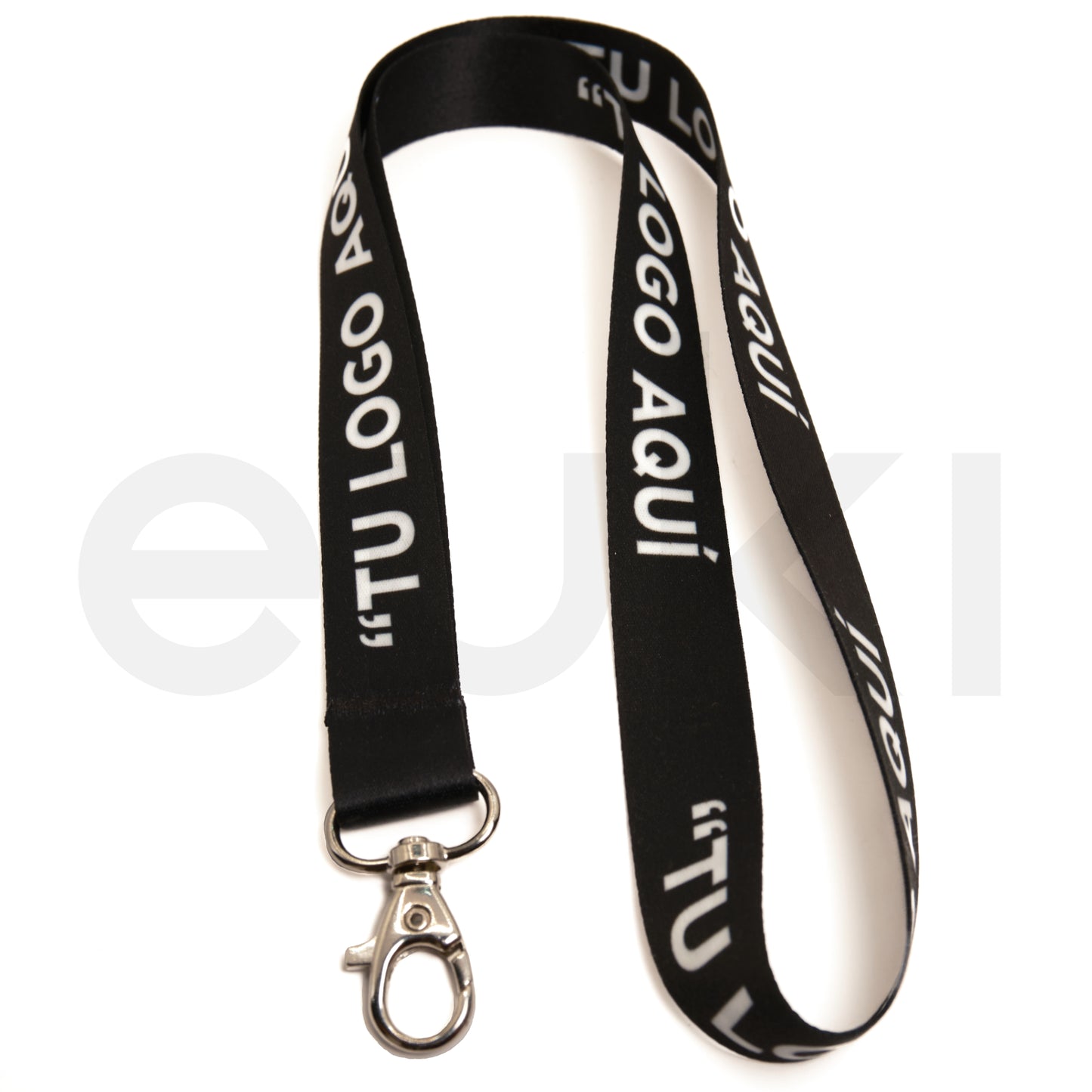 Lanyard Personalizado 19mm Económico | Porta Gafete con Logo 20 Piezas